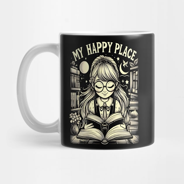 My Happy Place book lover by justingreen